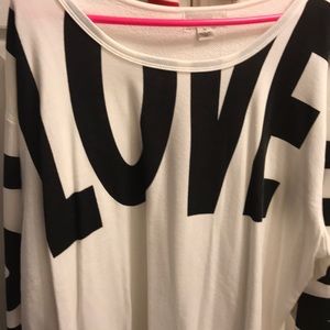 New! Forever 21 LOVE sweater!